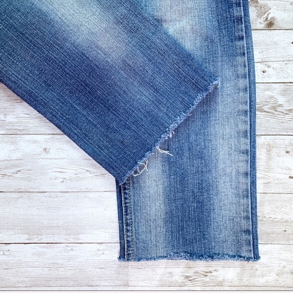 *SOLD*River Island Raw Hem Distressed Jeans - Picture 5 of 8